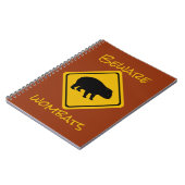 Wegweiser Wombat Notizblock (Linke Seite)