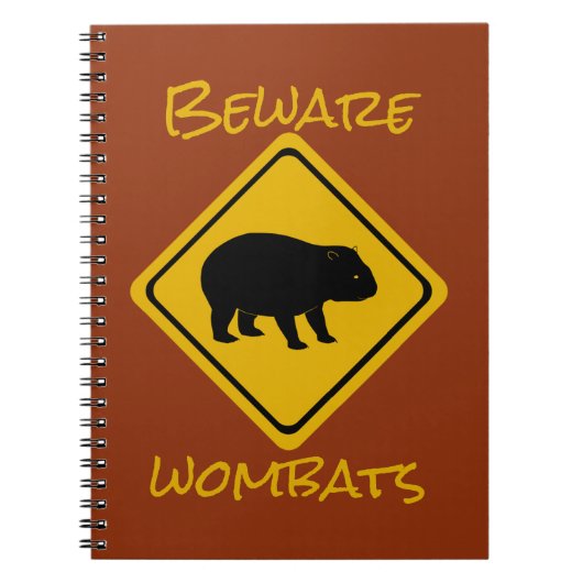 Wegweiser Wombat Notizblock (Vorderseite)