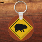 Wegweiser Wombat Schlüsselanhänger (Vorderseite)