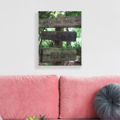 Wegweiser zur Leinwand (Insitu (Wohnzimmer))