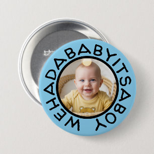 Wehadabyitsaboyitsaboys lustiger Text aus alten Ze Button