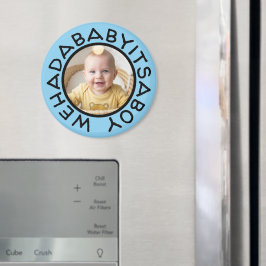 Wehadabyitsaboyitsaboys lustiger Text aus alten Ze Magnet