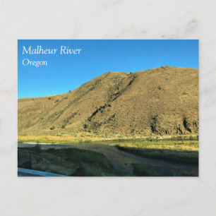 Wehe River, Oregon Postkarte