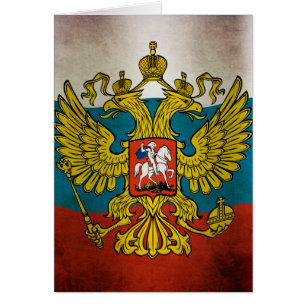 Wehende Flagge Russlands