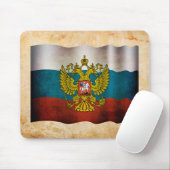 Wehende Flagge Russlands Mousepad (Mit Mouse)