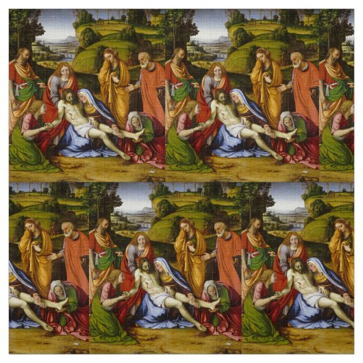 Wehklage durch Andrea Solario Stoff (Muster)