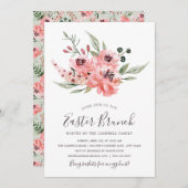 Wehmütige | Ostern Brunch-Einladung Einladung (Vorne/Hinten)