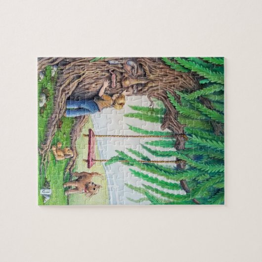 Wehmütige Weide Puzzle (Horizontal)