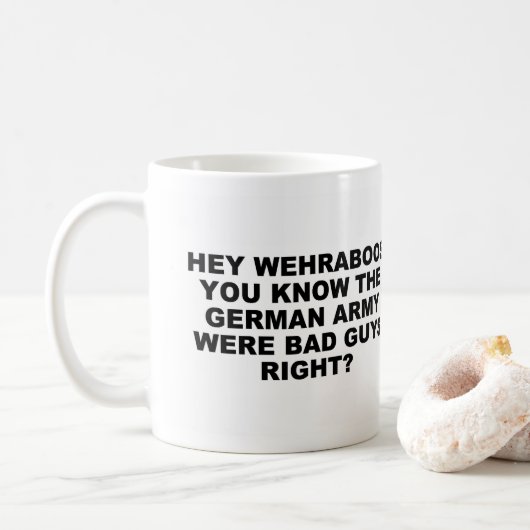 Wehraboo-Tasse Kaffeetasse (Mit Donut)