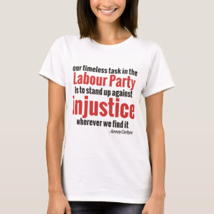 Wehren Sie sich gegen Ungerechtigkeit T-Shirt