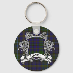 Wehrtartan-Schild Schlüsselanhänger