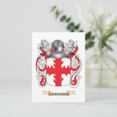 Wehrwaffenmantel (Familienwappen) Postkarte (Stehend Vorderseite)