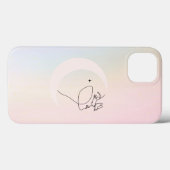 Weib Case-Mate iPhone Hülle (Rückseite (Horizontal))