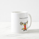 Weibchen aus Schwermetall (Squat) Kaffeetasse (VorderseiteRechts)