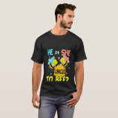 Weibchen, die er oder sie Onkel, um Geschlecht off T-Shirt (Vorne ganz)