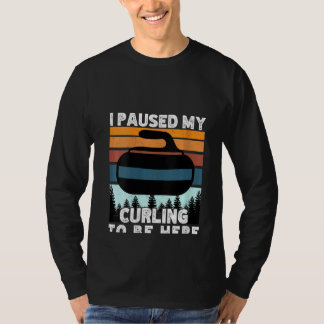 Weibchen, die ich aufhielt, um hier lustigen Winte T-Shirt