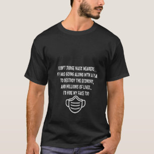 Weibchen, die ich nicht beurteile, Fragesteller, w T-Shirt