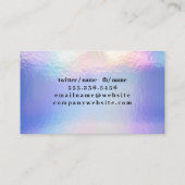 Weibchen, die sich im Kreuzgerüst sitzen | Pastel Visitenkarte (Rückseite)