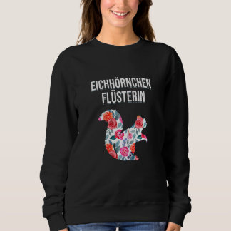 Weibchen Eichhörnchen Flüsternhörnchen Sweatshirt