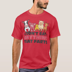 Weibchen Funny Vegetarian ich esse nichts, was T-Shirt