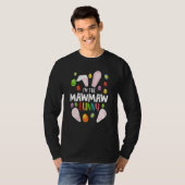 Weibchen Ich bin die Mawmaw Bunny Funny Matching F T-Shirt (Vorne ganz)