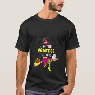 Weibchen Ich bin die Prinzessin Hexenkürbis Pumpki T-Shirt