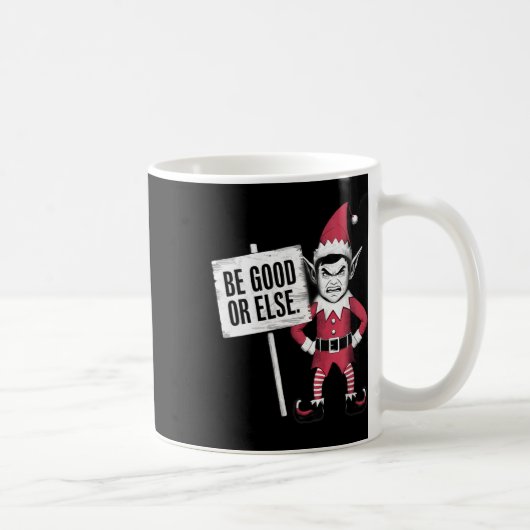 Weibchen Ich bin ein wütender Elf Niedliche lustig Kaffeetasse (Rechts)
