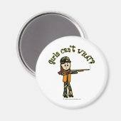 Weibchen jagen magnet (Vorderseite/Rückseite)