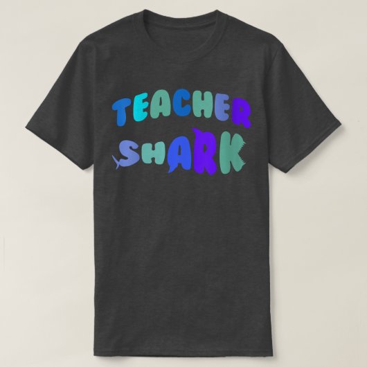 Weibchen Lehrerhaie Geschenk an Lehrerin T-Shirt (Design vorne)