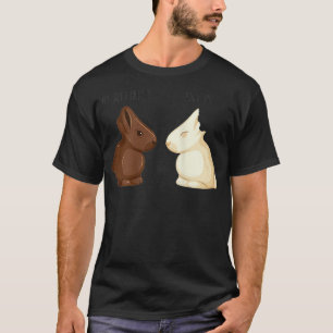 Weibchen Mein Hintern tut Ostern schwarz und weiß T-Shirt