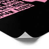 Weibchen mit der rechten Stickerin Poster (Ecke)