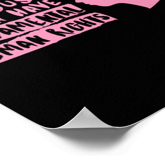 Weibchen mit der rechten Stickerin Poster (Ecke)