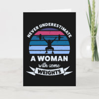 Weibchen mit Gewichten Funny Mama Geschenk Ehefrau