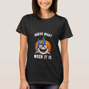 Weibchen raten, in welcher Woche es sonniger Hallo T-Shirt