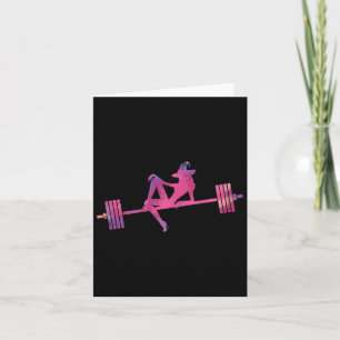 Weibchen Weightlift, Hexenhalle, Fitnessstudio O Karte