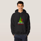 Weibchen Weihnachtsjunge eines Nutcracker Hoodie (Vorne ganz)