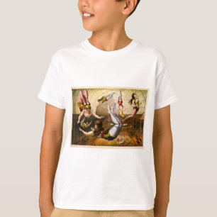 Weibliche Akrobaten 1890 T-Shirt