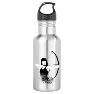Weibliche Archer Edelstahlflasche