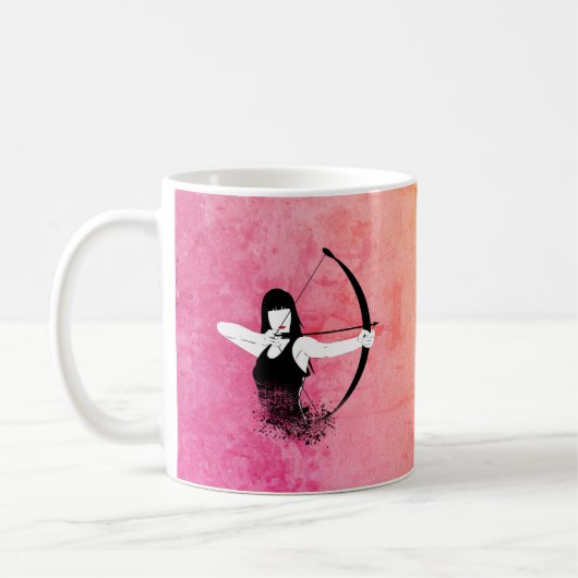 Weibliche Archer Kaffeetasse (Links)