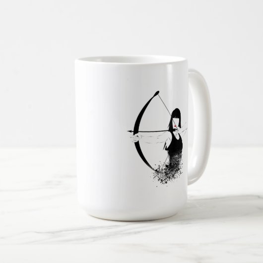 Weibliche Archer Kaffeetasse (VorderseiteRechts)