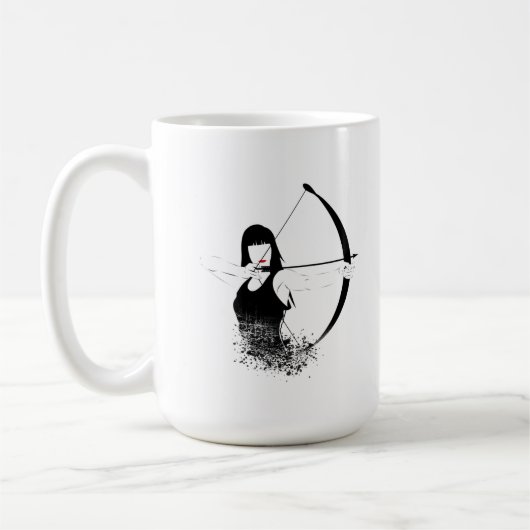 Weibliche Archer Kaffeetasse (Links)