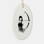 Weibliche Archer Keramik Ornament (Rechts)