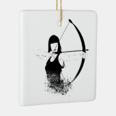 Weibliche Archer Keramikornament (Rechts)