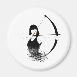 Weibliche Archer Magnet