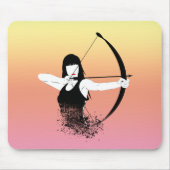 Weibliche Archer Mousepad (Vorne)