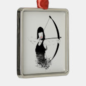 Weibliche Archer Ornament Aus Metall (Rechts)