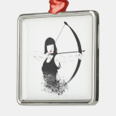 Weibliche Archer Ornament Aus Metall (Links)