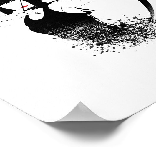 Weibliche Archer Poster (Ecke)