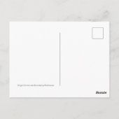 Weibliche Archer Postkarte (Rückseite)