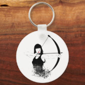 Weibliche Archer Schlüsselanhänger (Vorderseite)